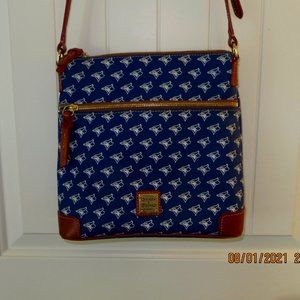Dooney & Bourke Toronto Blue Jay Cross Body  Bag
